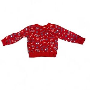 3t Spider-Man Red Graphic Sweatshirt